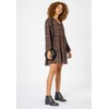 Sublevel Women's Spring and Summer Floral Long Sleeve Floral Dress,