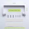 simpletome Paper Towel Holder Under Cabinet or Wall Mount ONE