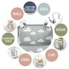 Baby Nappy Diaper Caddy Organizer Foldable Newborn Crib Nappy Organiser