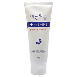Wellbeing Health Pretty Face High-Moisture Moisturizing Cream 90ml / Circle / 웰빙헬스 예쁜얼굴 고보습 수분크림 90ml  써클