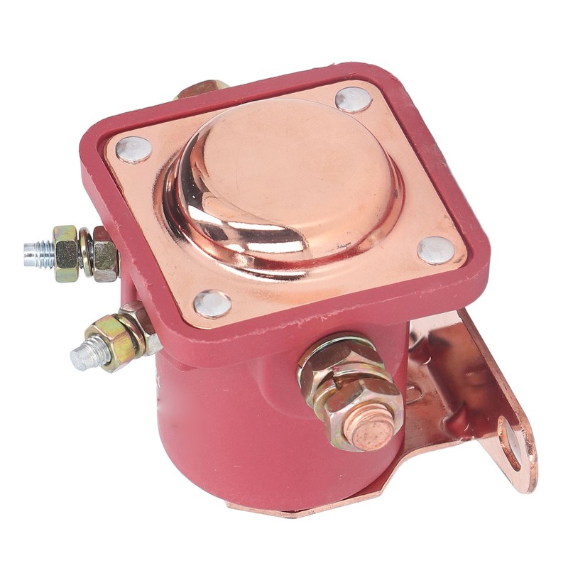 4 Terminal Magnetic Switch Relay Starter Relay Replacement for Automotive