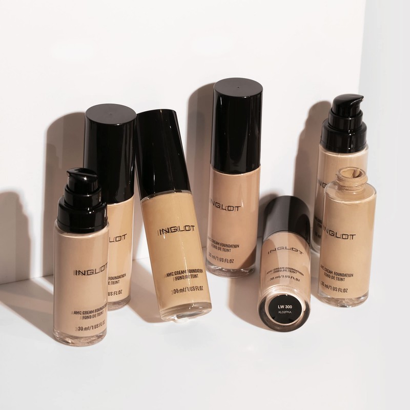 INGLOT AMC CREAM FOUNDATION | Water Based Cream Foundation |