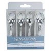 Creative Converting Plastic Spoons, One Size, Metallic