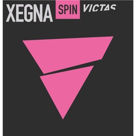 VICTAS Xegna Spin Table Tennis Pad (Red, 2.0 mm)