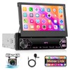 Motorsi Single Din Car Stereo Audio with Carplay Android Auto