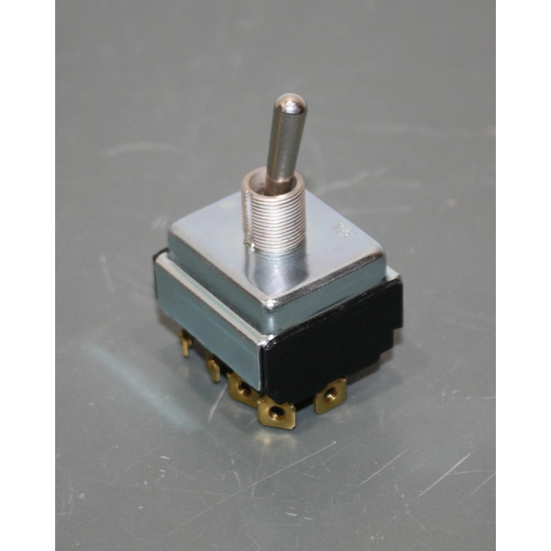 Cutler-Hammer Eaton ON/OFF Toggle Switch 7690K8, 4PST, 10A @ 250V,