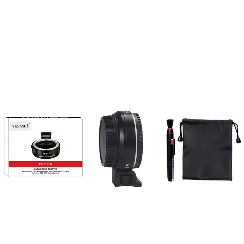 YKEASU EF-EOS R Metal AF Auto Focus Lens Adapter for