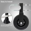 Gate Wheel 8 inch Under Mount Farm Gate Caster with
