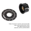 5pcs 6mm Potentiometer Knobs Potentiometer Knob with Digital Dial Scale