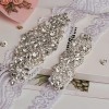 Conjunto Liguero De Encaje Elástico De Novia Con Cristal Per