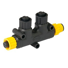 MerchMixer Ancor NMEA 2000 Two Way Tee Connector (Bulk: 80-911-0047-00), DAN-741 Other, Multicolor, One Size