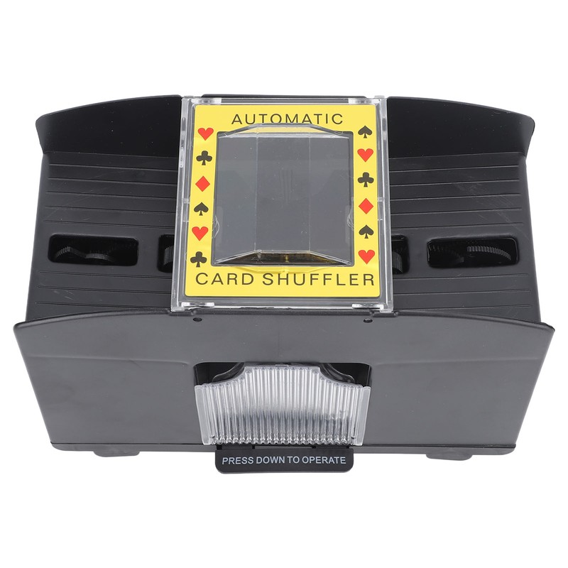 Automatic Card Shuffler 4 Decks of Cards Battery Operated Rapid