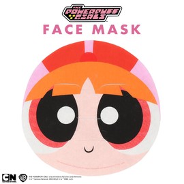 shobido Powerpuff Girls Face Mask, Aloe Vera Leaf Extract, 1 Piece Beauty Liquid, 0.8 fl oz (23 ml) Sheet Mask, Face Pack