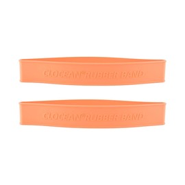 Firefighter Helmet Band 2 Pack, Strengthened Rubber Fire Helmet Strap for Holding Firefighting Tools, Flexible and Sturdy to Fit for Various Styles of Fire Helmets or Hard Hats, Orange