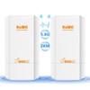 KuWFi Point to Point Wireless Bridge, 5.8G 900Mbps 2KM WiFi