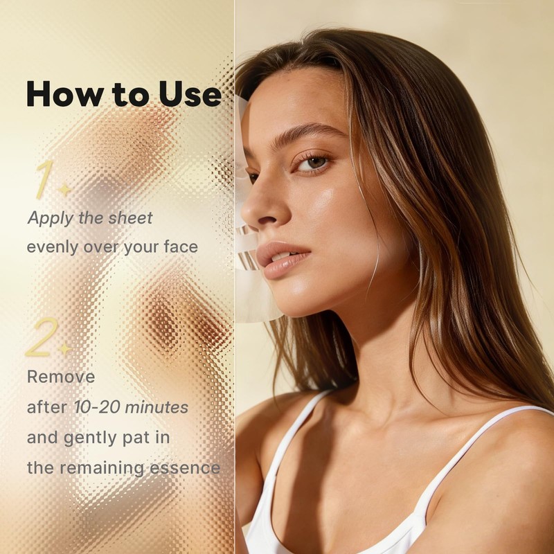 Lactobionic Acid Mask 5 EA, Oil Control Sheet Mask for