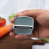 Alipis 4pcs Stainless Steel Finger Vegetable Peeler Ergonomic Design for