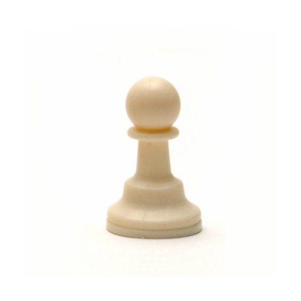 WE Games Replacement Tournament Staunton Chess Piece - Light Pawn