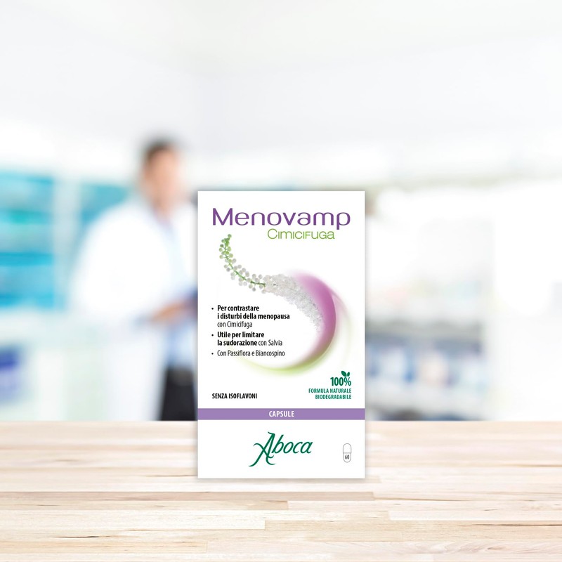Aboca - Aboca Menovamp Cimifuga Formula Potenziata Integratore per la