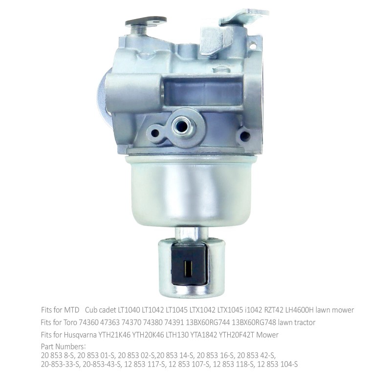 FOR Kohler 20 853 33-S Carburetor for 15HP-20HP Engines Complete