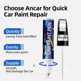 Ancars Touch Up Paint For Cars,Blue Car Paint Scratch Repair, 2-in-1 Automotive Touch up Car Paint Pen,Quick & Easy Auto Car Paint Scratch Repair,Car Touch Up Paint Pen 0.4 Fl Oz-Blue
