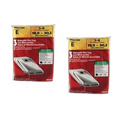 geniune Shop-Vac 90661, 906-61 9066100 Disposable Collection Bag for 5-8 Gallon Vacs 6 bags per pack