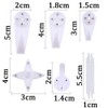tonyg-p 60 Pack Non-Trace Picture Hooks for Hard Wall, Multi