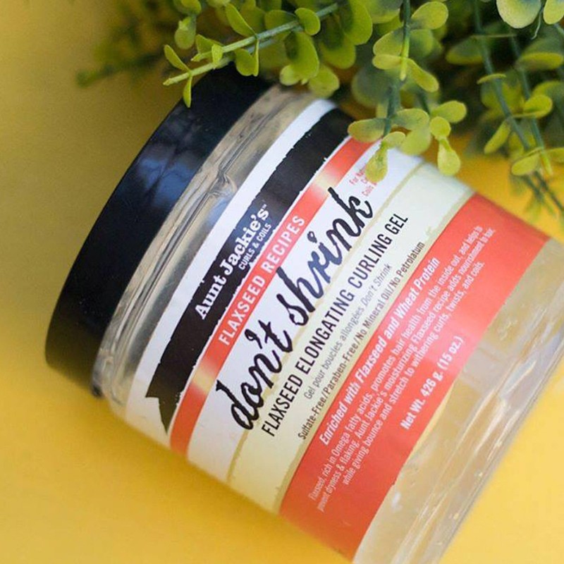 Aunt Jackie's Flaxseed Recipes Don't Shrink Elongating Hair Curling Gel