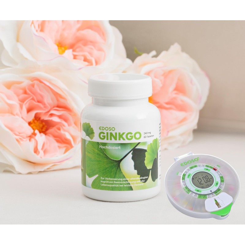Ginkgo 240 mg | Ginkgo High Dose EDOSO | 60
