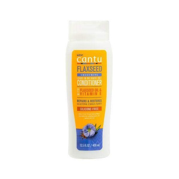 Cantu Flaxseed Conditioner Leave-In Or Rinse-Out 13.5 Ounce