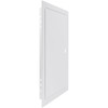 HVAC OV 10 x 16 Inch White Square Metal Plumbing