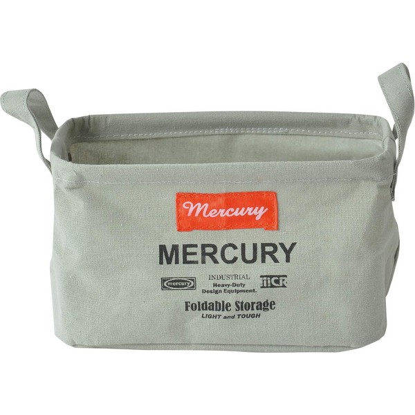 Keystone Mercury Canvas Rectangle Box Gray S [Authorized Dealer] MECARBSG