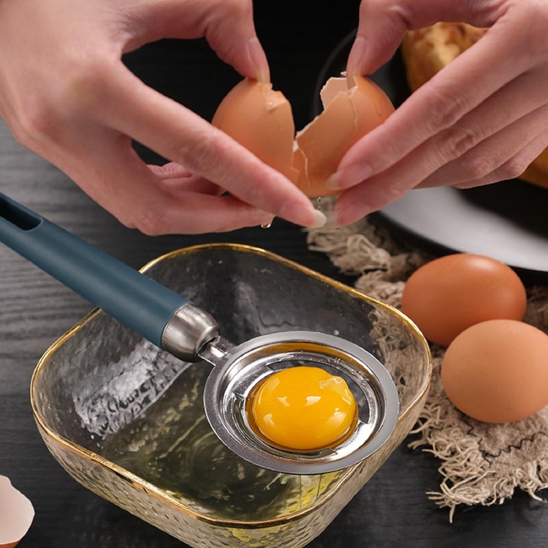 Egg Separator, Egg Yolk Separator, Stainless Steel, Egg Yolk Separator,