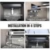 Undermount Sink Brackets Adjustable Support - Heavy Duty Undermount Kitchen