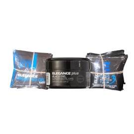 Elégance 1 Elegance Plus Black Gel 100ml + free 4.6oz shaving gel & 4.6oz volume gel