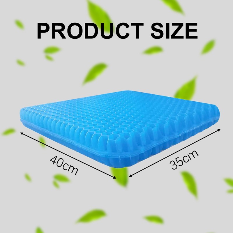 Neyared Gel Seat Cushion, Honeycomb Cushions for Sitting Sore, Relieving