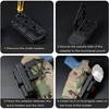 Tactical Holster Extended Support Holder Kit, Pistol Airsoft Holster Extended