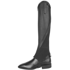 Amesbichler Reitsport Beinchaps Elegance Black Leather Mini Chaps Leather Chaps Riding Chaps Riding Chaps