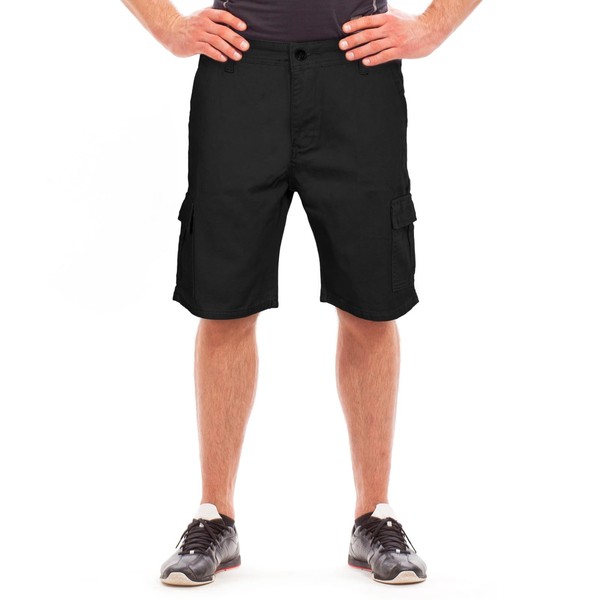 NOROZE Men’s 100% Cotton Cargo Shorts – Casual Summer Combat