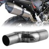 Stainless Steel Motorcycle Exhaust Mid Link Pipe for Benelli TRK