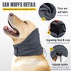 Meifsou Quiet Ears for Dogs - Adjustable Ear Covers for