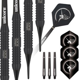 Unicorn Core Plus Soft Dart, Brass, schwarz, 19g