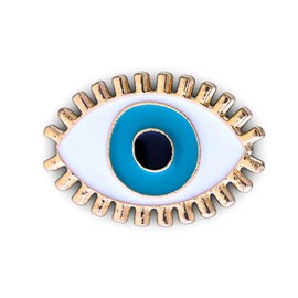 AAVEDGE Evil Eye Enamel Pins for Backpacks, Laple Pin, Novetly Emblem Bedge Brooches Pins for Lanyard, Bags, Hats, Caps, Clothes, Vest, Jackets.