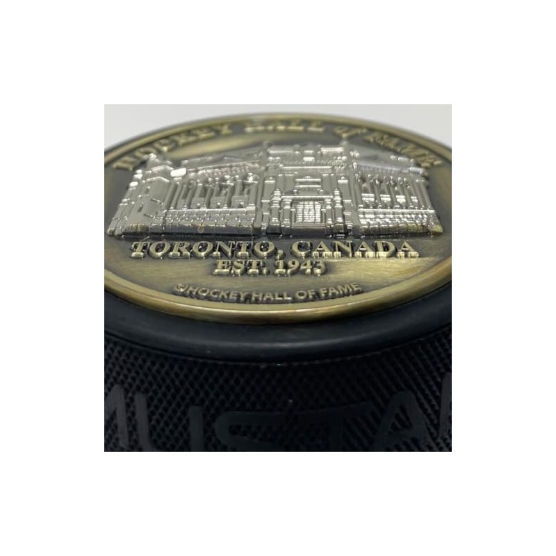 Hockey Hall of Fame Puck | Front & Yonge Medallion