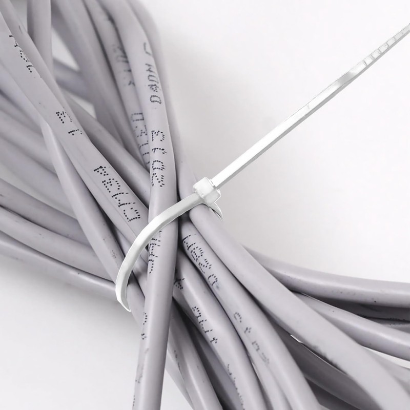 Retoo Pack of 100 Cable Ties 200 x 3.6 mm