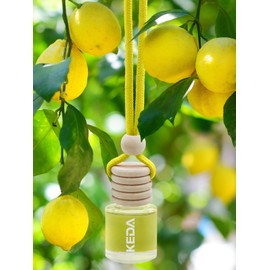 Ikeda Car Air Freshener: Hanging Car Smell Air Freshener | 10ml Hanging Decoration | 45days Long Lasting Fragrance | With Clip | For Auto Home | 1pcs (10ml x1pcs, Refresh Breeze)