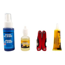 Ardent Freshwater Reel Care Maintenance Pack/Long-Lasting Protection and Clean/Includes Multi-Tool, Reel Butter Grease, Reel Kleen Cleaner, and Reel Butter Oil