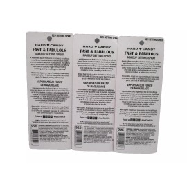 Hard Candy Lot/3 Hard Candy Fast & Fabulous 12 Hour Power Makeup Setting Spray ~ 925 ~