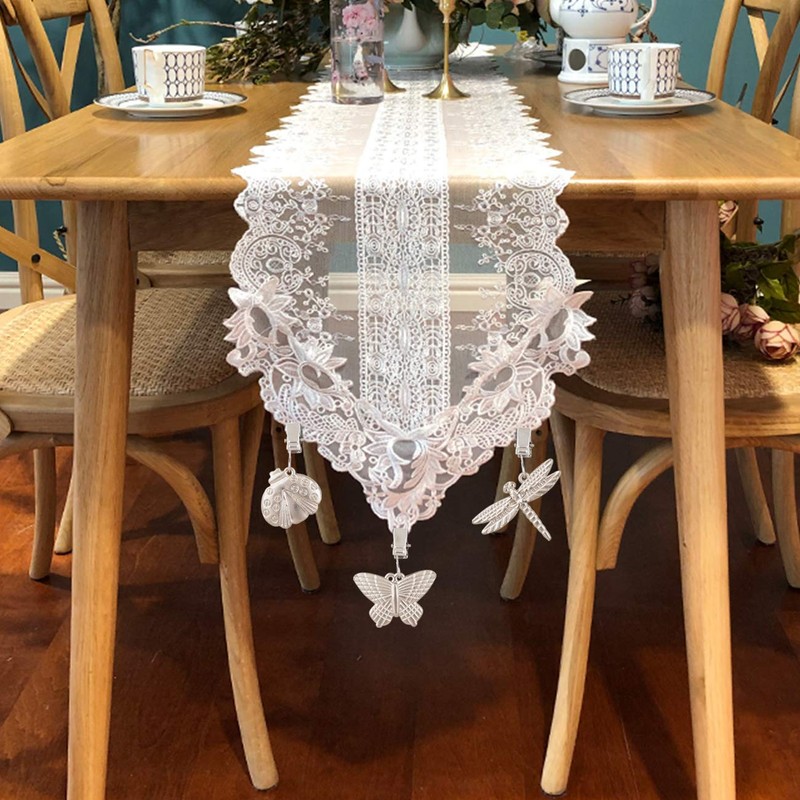 GWHOLE 4PCS Tablecloth Clips Table Cover Cloth WeightsHanger Picnic Table