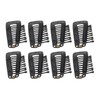 100pcs Hair Extension Clips Multipurpose 38mm 10 Teeth Wig Clips